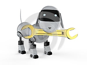 Engineer dog robot