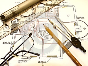 Engineer drawing