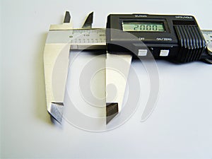 Engineer measuring tool photo