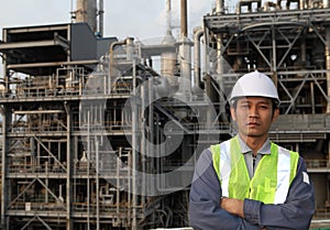 Engineer oil refinery
