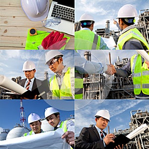 Engineer oil refinery collage