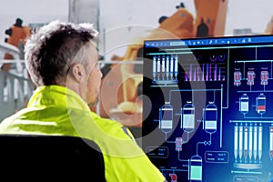 Engineer Operator Using Scada System