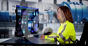 Engineer Operators Using Scada System