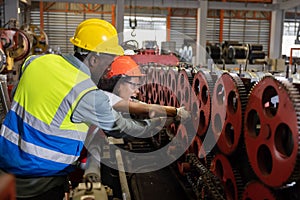 Engineer Worker Hand Got Trapped in the Industrial Machine and Got Crush Injury