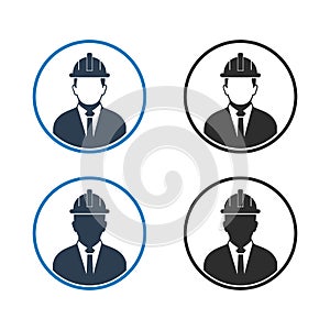 Engineer, Worker Icon Set.