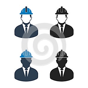 Engineer, Worker Icon Set.