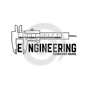 Engineering Company Logo Template.