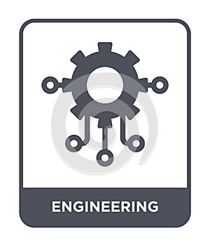 engineering icon in trendy design style. engineering icon isolated on white background. engineering vector icon simple and modern