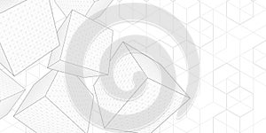 Engineering ideas and innovations. Technical drawing. Technological background . Vector illustration