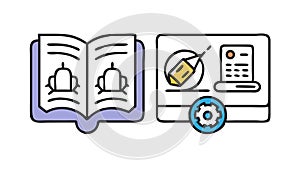 Engineering Knowledge: Technical Learning Innovation, vector design Generative AI