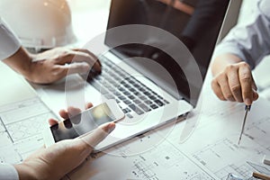 Engineers are helping to design, work on blueprints and collaborate on structural analyzes of project types