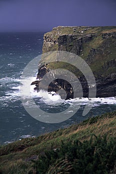 England, Cornwall, Tintagel Head