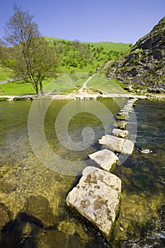 England derbyshire peak district national park valley of the riv