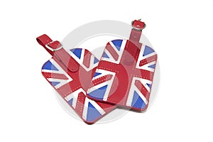 England Flag Style Luggage Tag