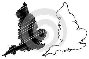 England map vector