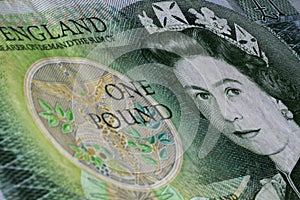 England one pound bank notes