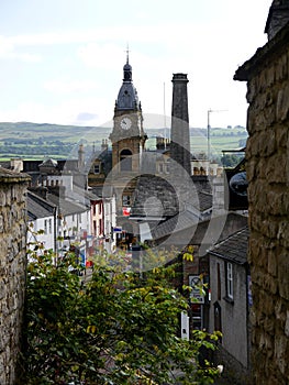 England: view of Kendal town hall