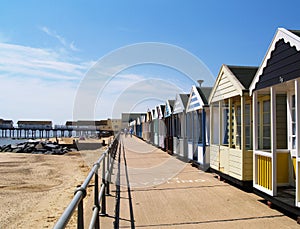 English Beach in Suffolk, Southwold photo