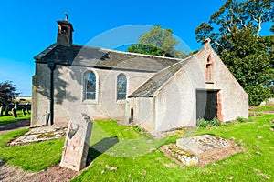 English church and cemetery