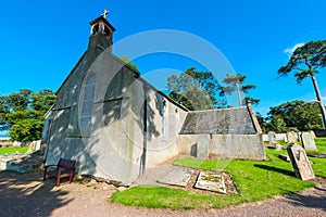 English church and cemetery