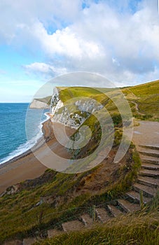 English Coastline near Durdle Door