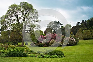 English country formal garden