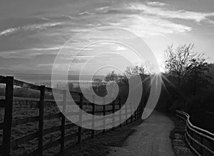 English Countryside Landscape