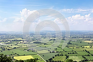 England countryside landscape panorama photo