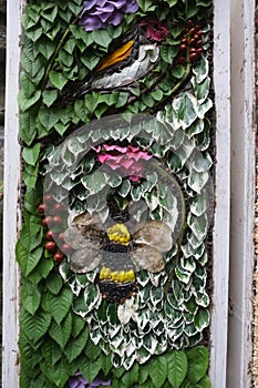 English Custom Well Dressing Detail