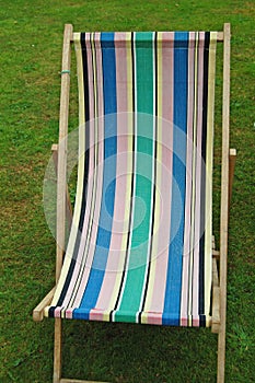 English deckchair