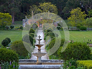 English garden in Port Arthur, Tasmania