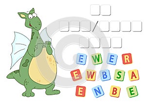 English grammar with green dragon crossword