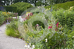 English Herbaceous Garden Border