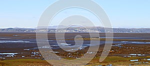 English Lake District panorama from Hest Bank.