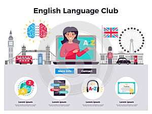 English Language Club Banners