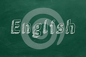 English learning concept