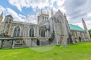 English parish church in Great Yarmouth - England