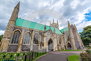 English parish church in Great Yarmouth - England