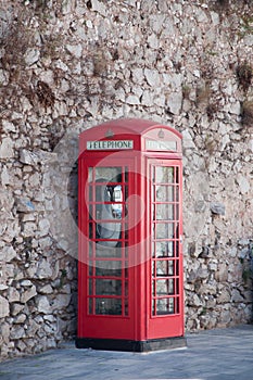 Inglés teléfono cobertizo 