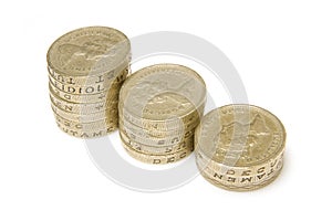 English pound coins