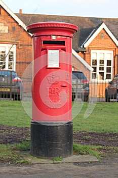 English red letterbox