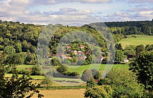 An English Rural Landscape in the Chiltern Hills