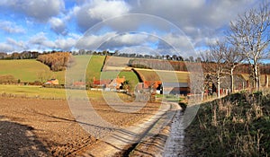 An English Rural Landscape in the Chiltern Hills