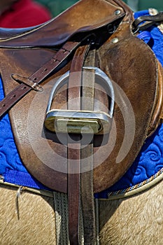 English Saddle and Stirrup