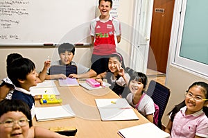 English school in South Korea