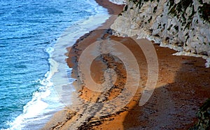 English South Coastline near Durdle Door