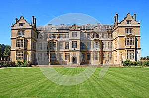 English stately home near Yeovil in Somerset, England