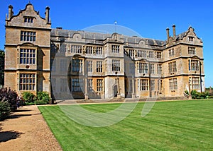 English stately home near Yeovil in Somerset, England