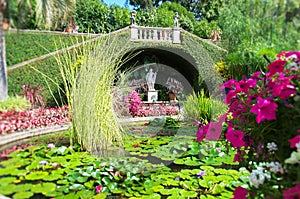 English-style botanical park from the early 1800s to the present day on Isola Madre Island