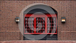 English style pub facade